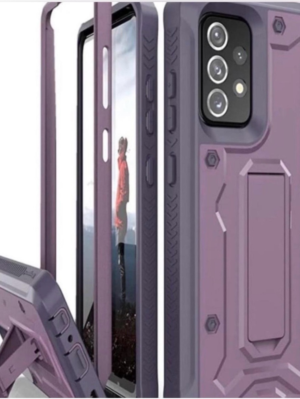 Purple Protective Phone Case